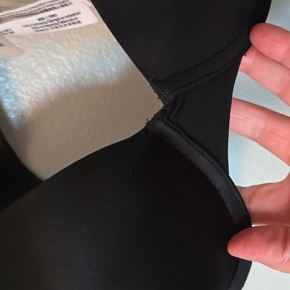 Victoria's Secret Pink Black Wear Everywhere Push Up Bra Size 36D - Picture 8 of 8